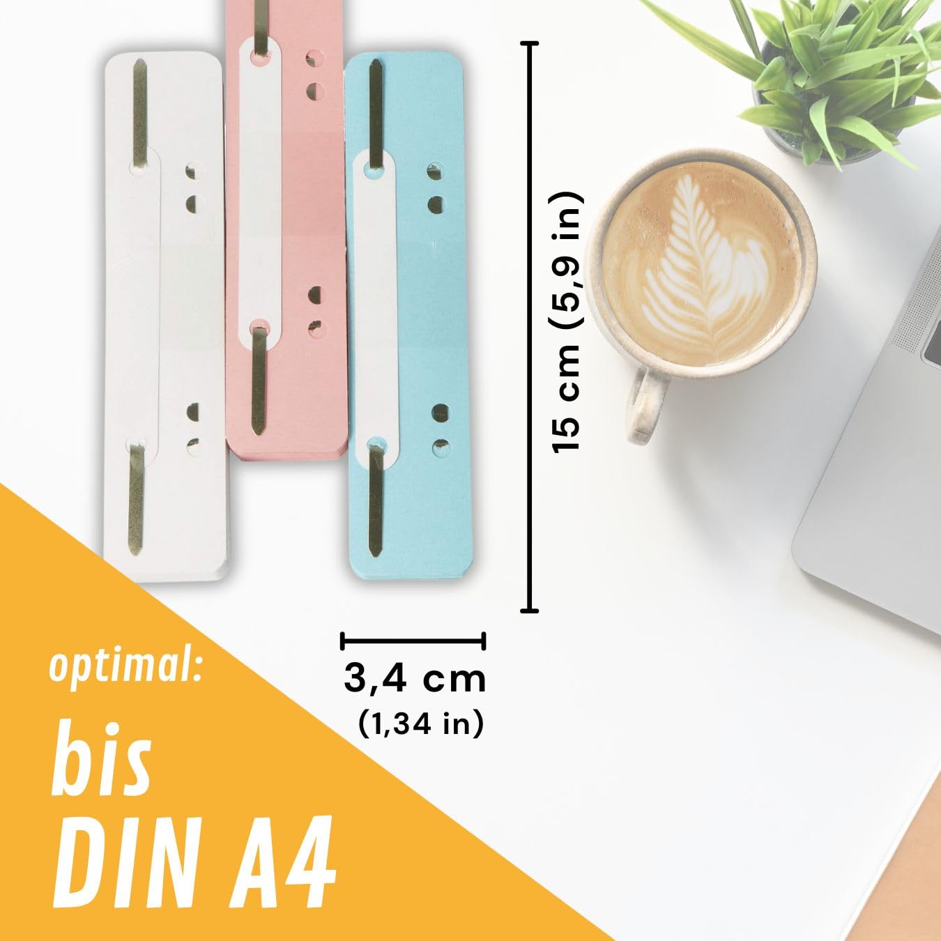 Image secondaire de Chemises en Carton Recyclé Perfect Line - 75 Bandes Colorées