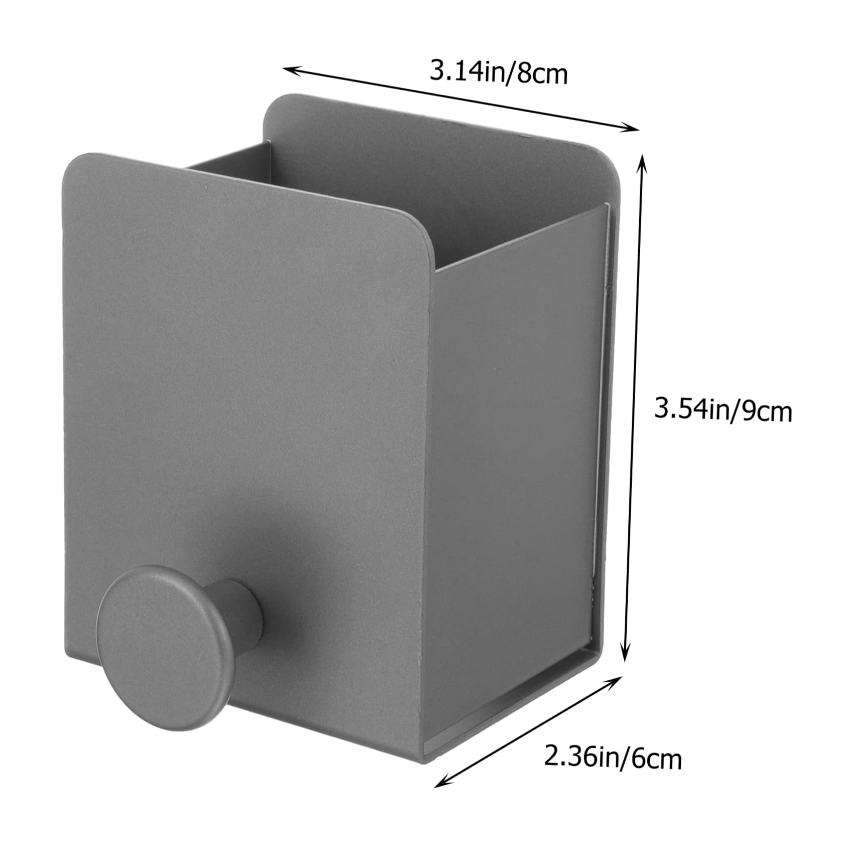 Organizador de estante de baño con soporte para cepillo de dientes y estante de almacenamiento de pasta de dientes, organizador de ducha montado en la pared para cepillo de dientes eléctrico, aleación