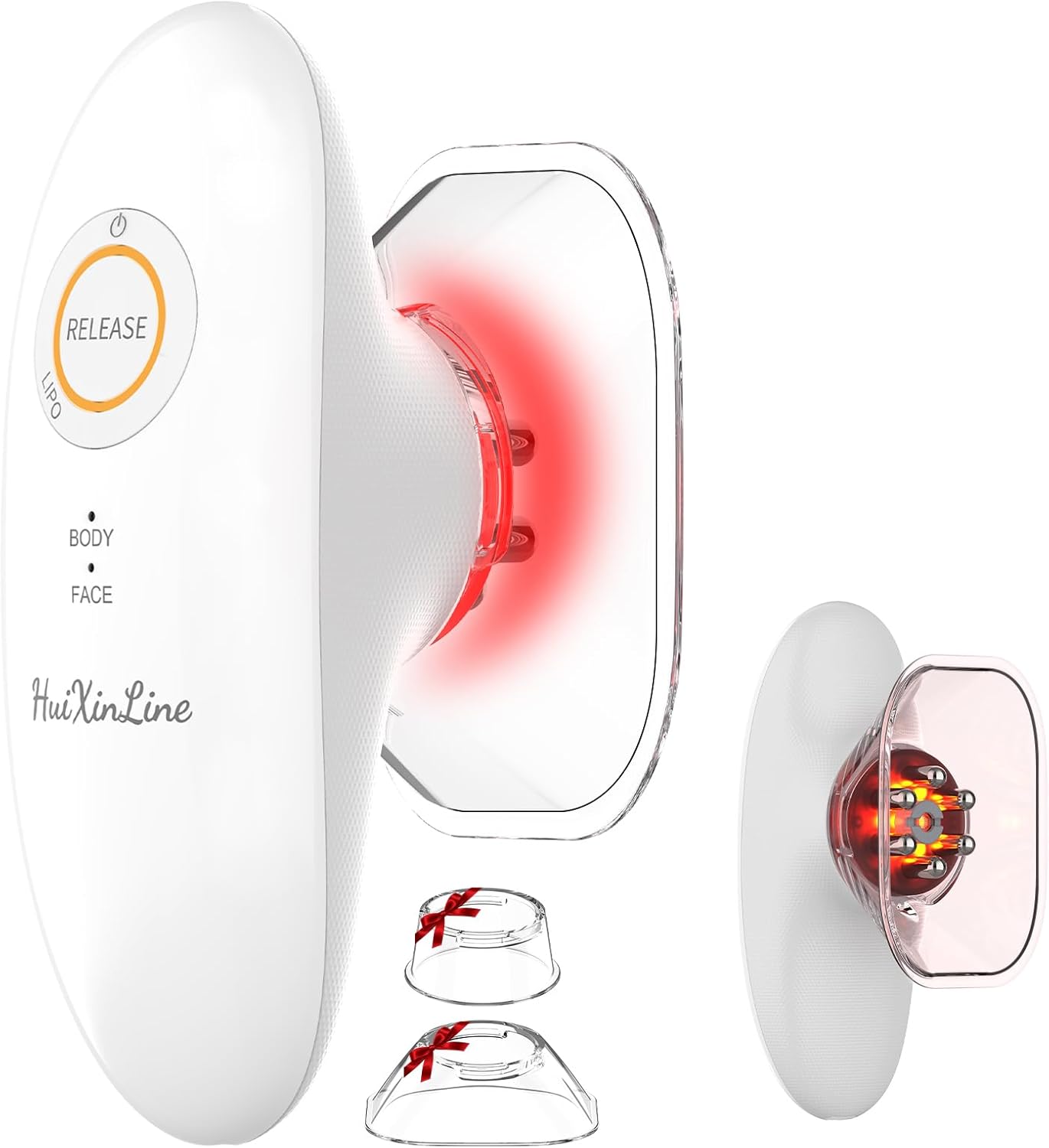 4 in 1 Body Sculpting Machine, Anti Cellulite Massage Tool,Lymphatic Drainage Massager,Reduce Stretch Marks & Cellulite & Tightens Skin，for Back, Belly, Waist, Arms, Legs.