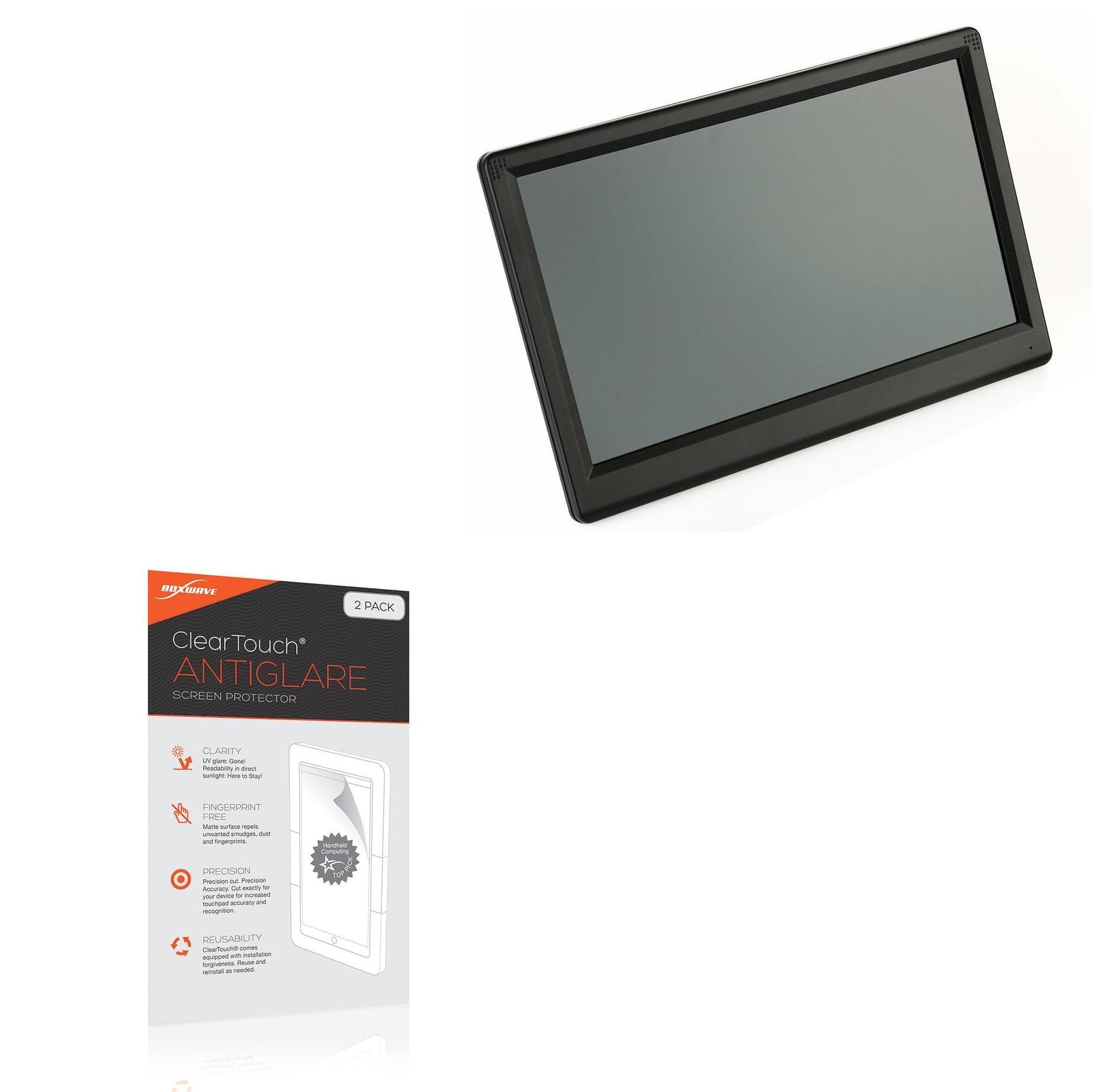BoxWave Screen Protector Compatible with AmScope HDM-A18125 (12.5 in) - ClearTouch Anti-Glare (2-Pack), Anti-Fingerprint Matte Film Skin
