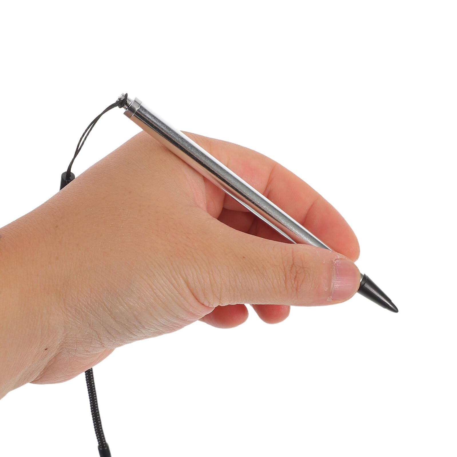 Homoyoyo 10pezzi Pennino per Touchscreen Resistivo con Cordino Molla Adatto per Scrittura Mano Disegno su Tablet e Smartphone Utilizzabile su Reader e Tavolette Grafiche