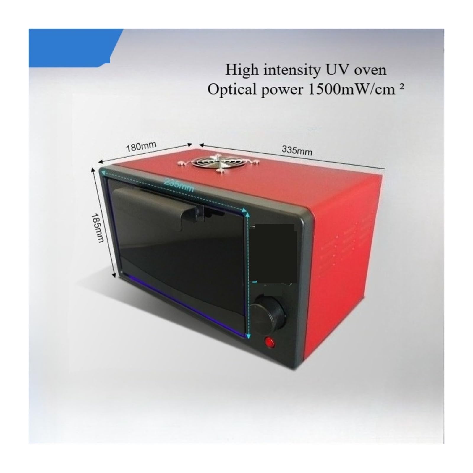 lámpara de curado UV, Caja De Curado UV, Horno Lámpara Ultravioleta 365nm, 395nm, 405nm, LED For Resina, Mantenimiento Rápido Y Flexible Pantalla Teléfono Móvil(405NM,240W Switch)