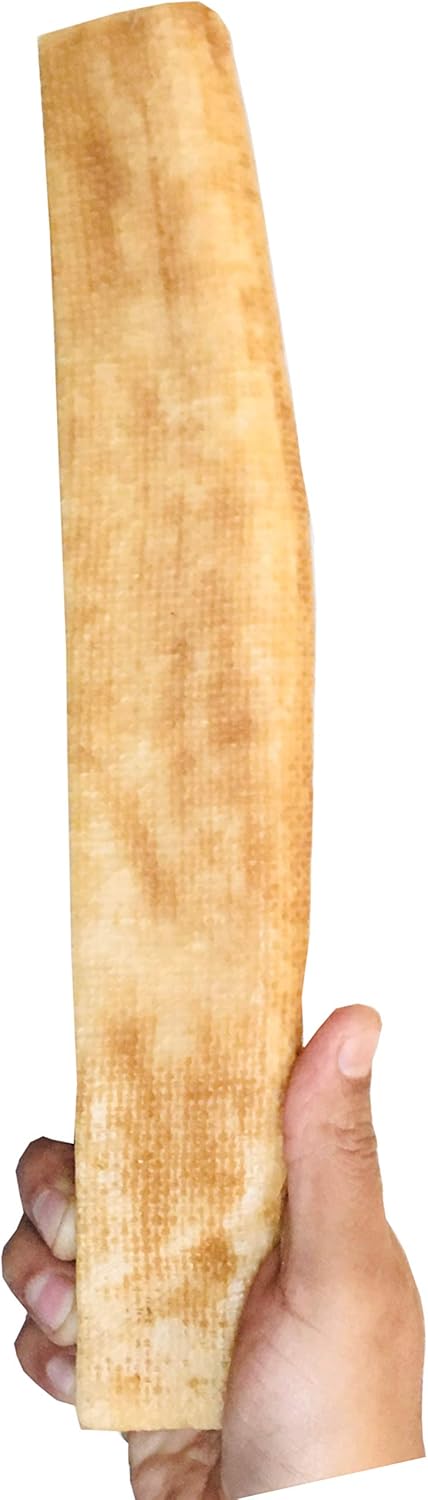 Snow Hill Himalayan Gold Yak Cheese Dog Chews XX-Monster 13-15 Oz (10"-12" Long) Grade A Quality, Natural Healthy Organic Yak Cheese Bone Dog Treats Indoors Outdoors - Made in Nepal