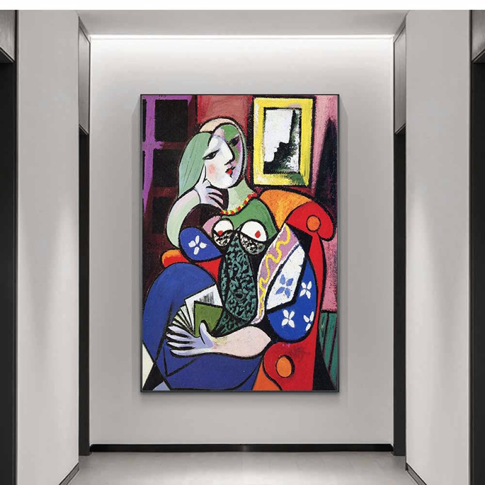 Amazon.co.jp: ピカソ油絵の本で女性のシュルレアリスム壁の芸術の