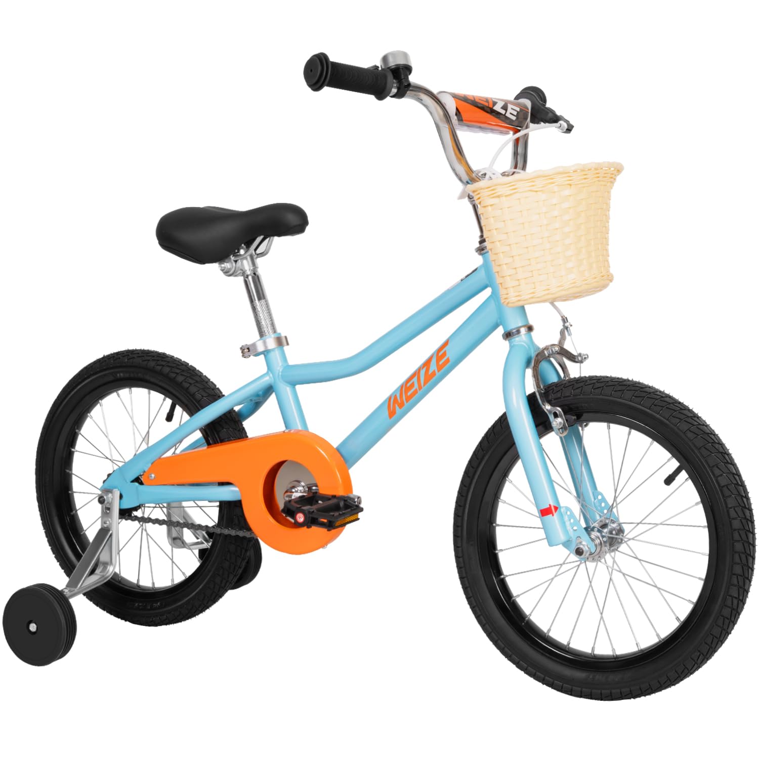 WEIZE Kids Bike, 16 20 Inch Children Bicycle for Boys & Girls Ages 4-12 Years Old, Rider Height 41-62 Inch, Adjustable Seat & Handlebars, Coaster Brake, Multiple Color Options
