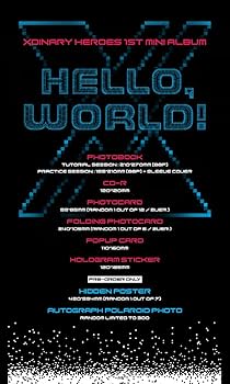 Xdinary Heroes Hello, World! 1st Mini Album Practice Session