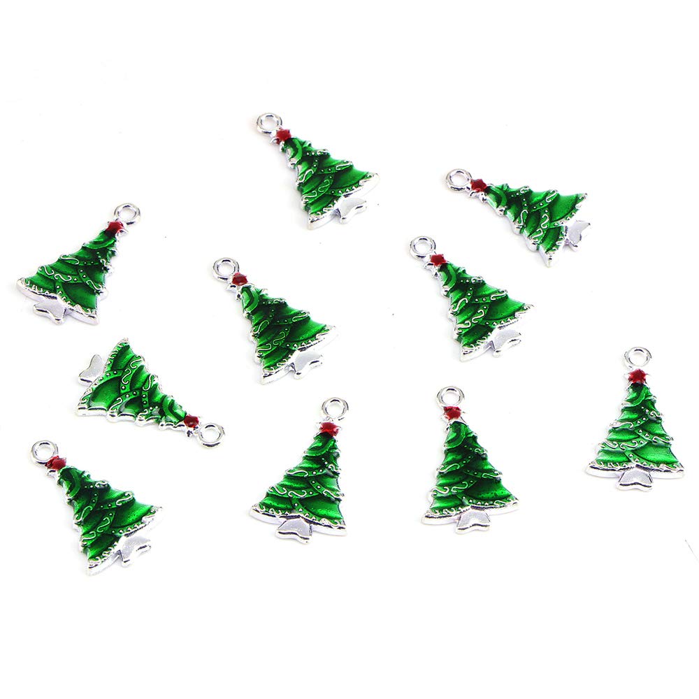 Amazon.co.jp: 24個パック クリスマスアソートエナメルチャーム 