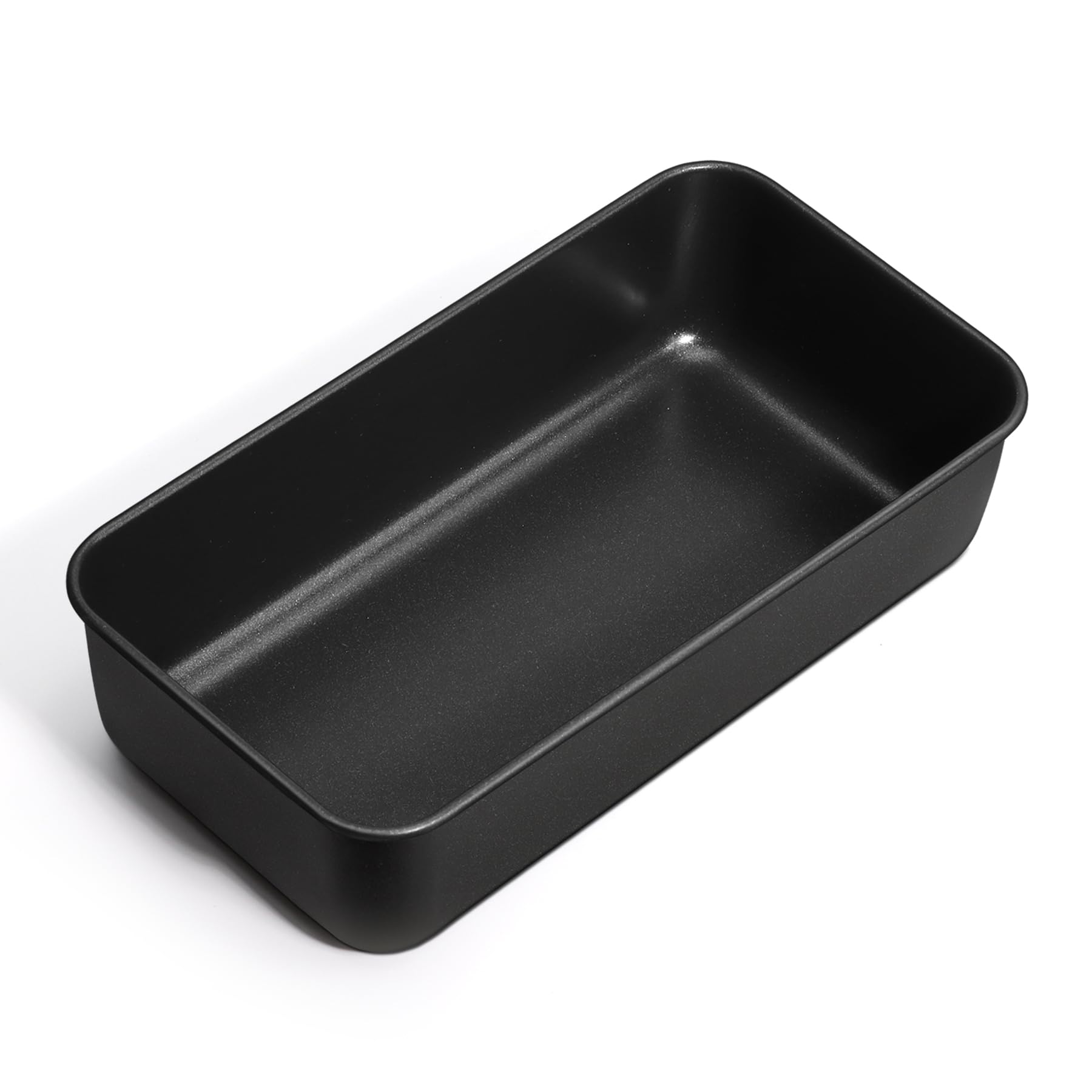 HaWare 2 lb Loaf Tin, Stainless Steel Non-Stick Bread Pan, Idea for Baking Banana Bread/Cake/Meatloaf/Lasagna, 23.5 x 12.5 x 6.5cm, Healthy & Non-Toxic, Rust Resistant - Black