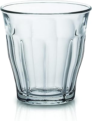 Duralex Made In France Picardie Clear Tumbler, Set of 6, 4-5/8 ounce