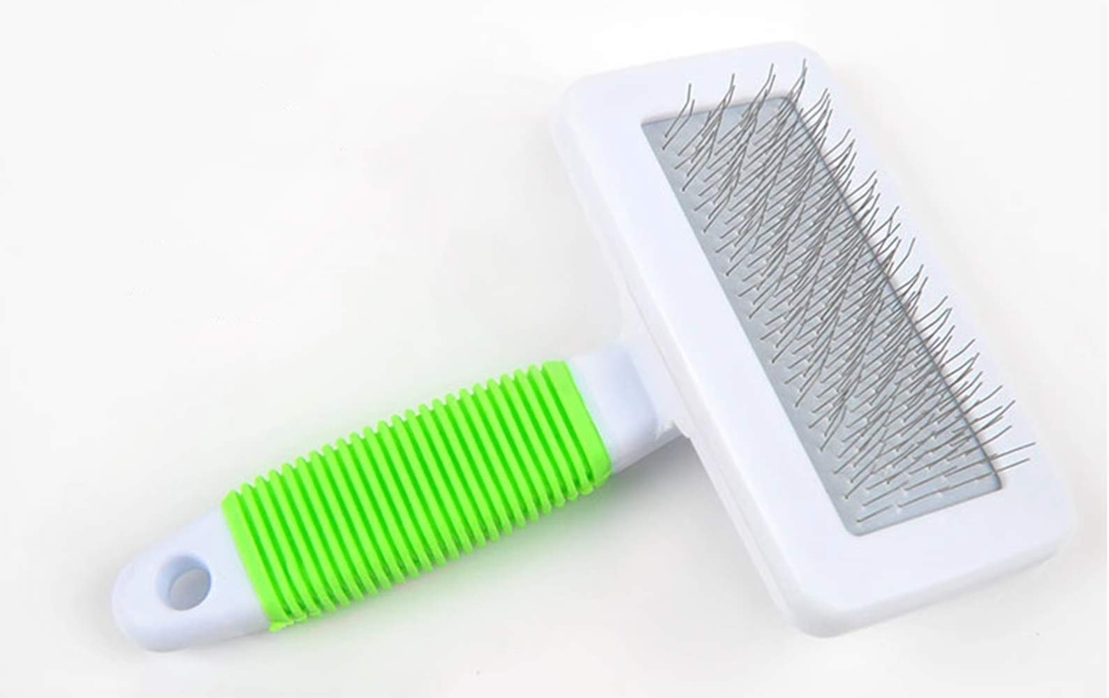 Ulalaza Pet Deshedding Brush Professional Grooming Tool Pet Massage Soothing Comb Effectively Reduces Shedding hair for Short Hair and Long Hair Dogs Cats