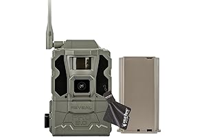 Tactacam Reveal Pro 3.0 Cellular Trail Camera Powered by Long-Lasting Lithium Lipo Battery Pack