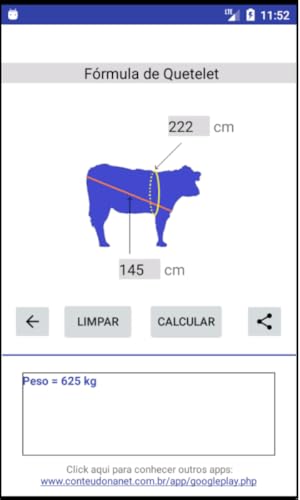 Peso do Gado - Calculadora