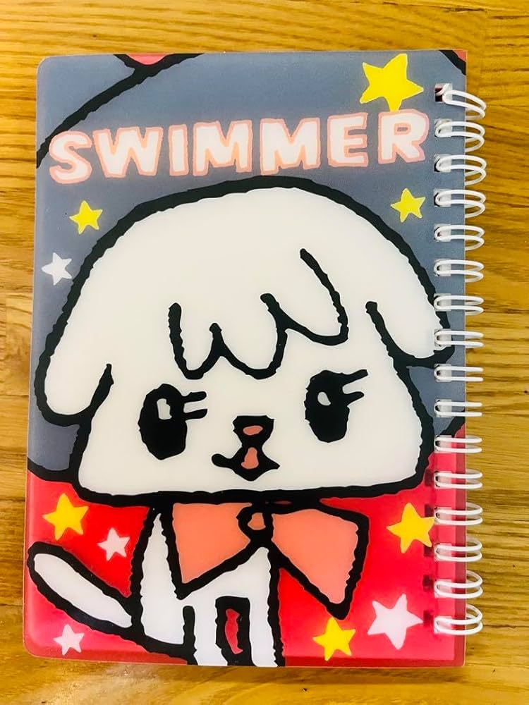 平成レトロ swimmer バインダー ノート ステーショナリー メモ帳ハサミ Amazon.co.jp: 平成レトロ スイマー swimmer ノート メモ帳