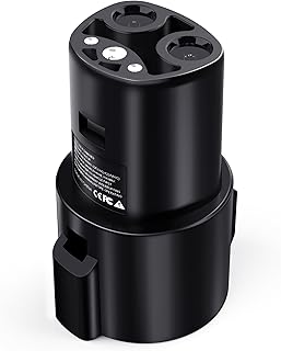 J1772 to Tesla Adapter,J1772 EVs Charging Adapter for Tesla Model 3 Y S X 80A/240 VAC (SAE J1772 EV Adapter for Tesla Cars ONLY)