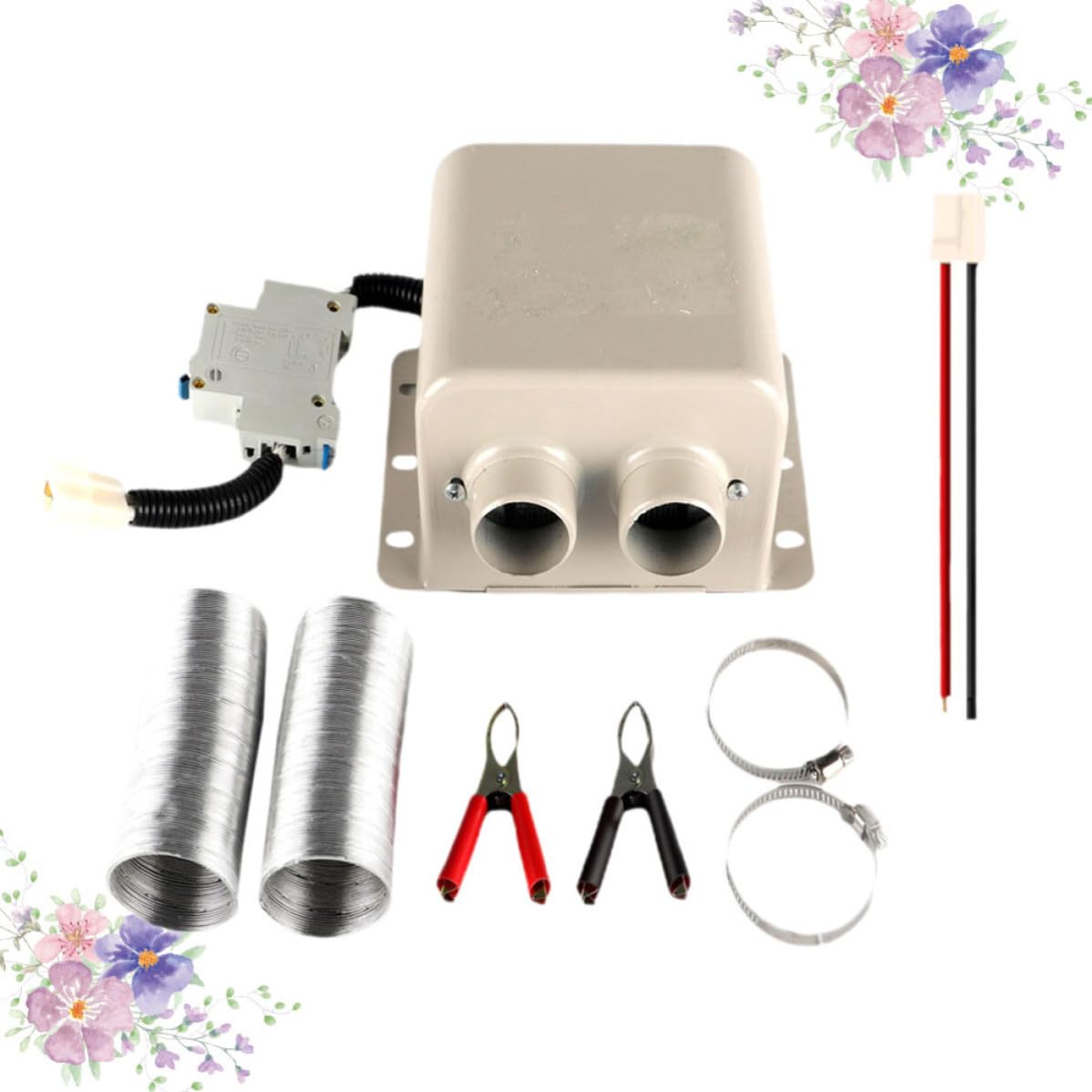 Autoheizung 24v 600w Eisen Tragbar für Winter und Sommer