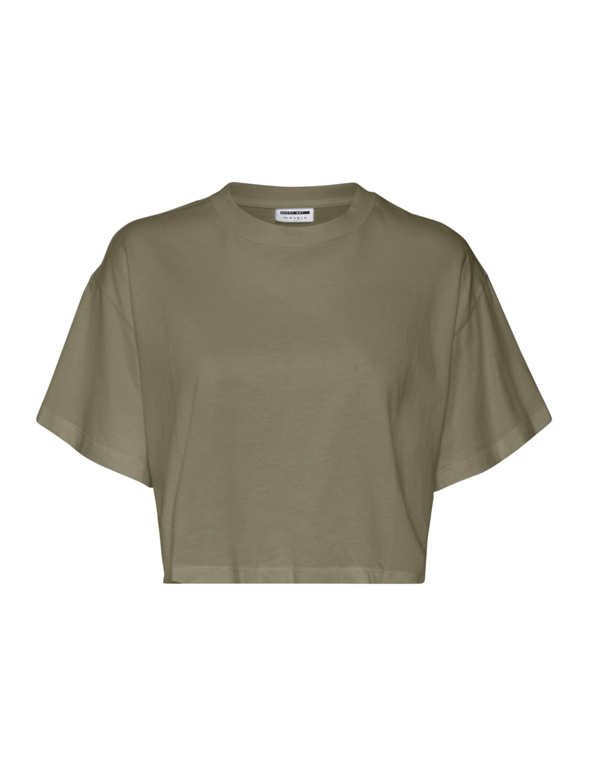 Noisy may Nmalena S/S O-Neck Semicrop Top FWD Noos, Mermaid, XS