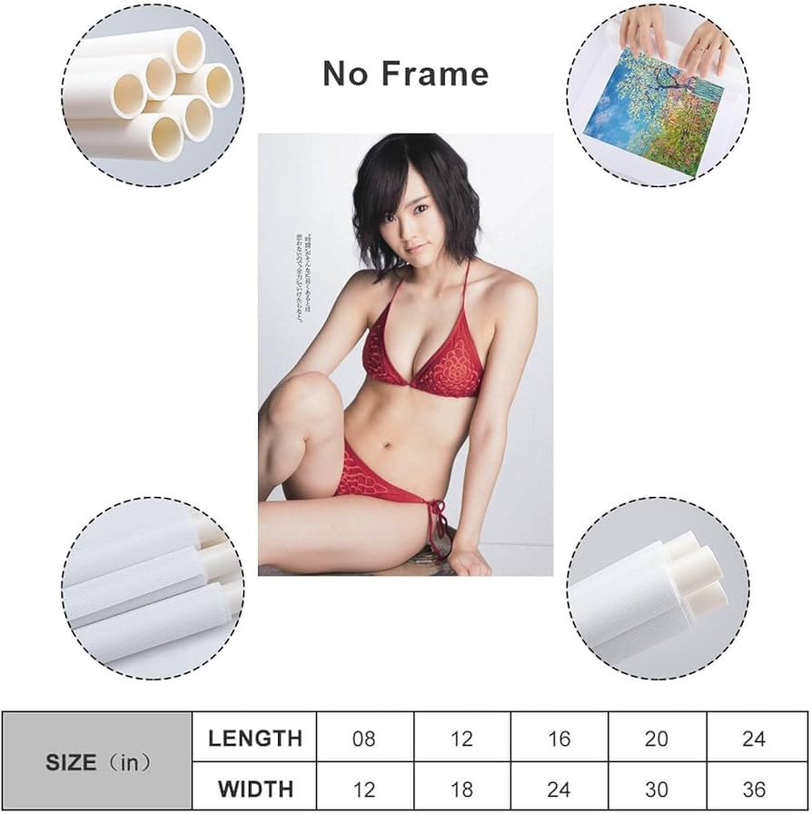 Amazon.co.jp: NMB48山本彩ポスターセクシー写真下着 (4) 絵画