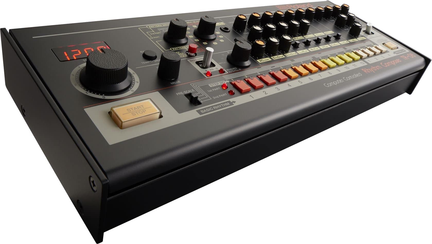 TR-08 Rhythm Composer Drum Machine, Multicolor, TR-08