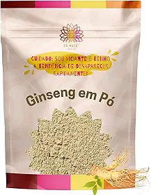 Ginseng em Pó Puro Premium | Importado Suplemento natural Ca.Nuts (2 Kg)