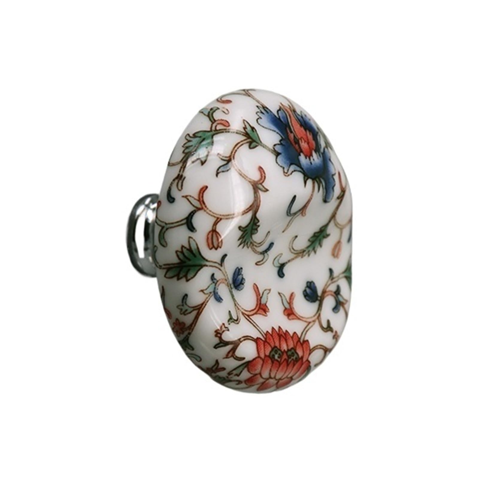 PADGCNOR Single Hole Handles Ceramic Drawer Knobs, Colorful Porcelain Cabinet for Home Decor, Dresser for Room, Cupboard(Color 13)