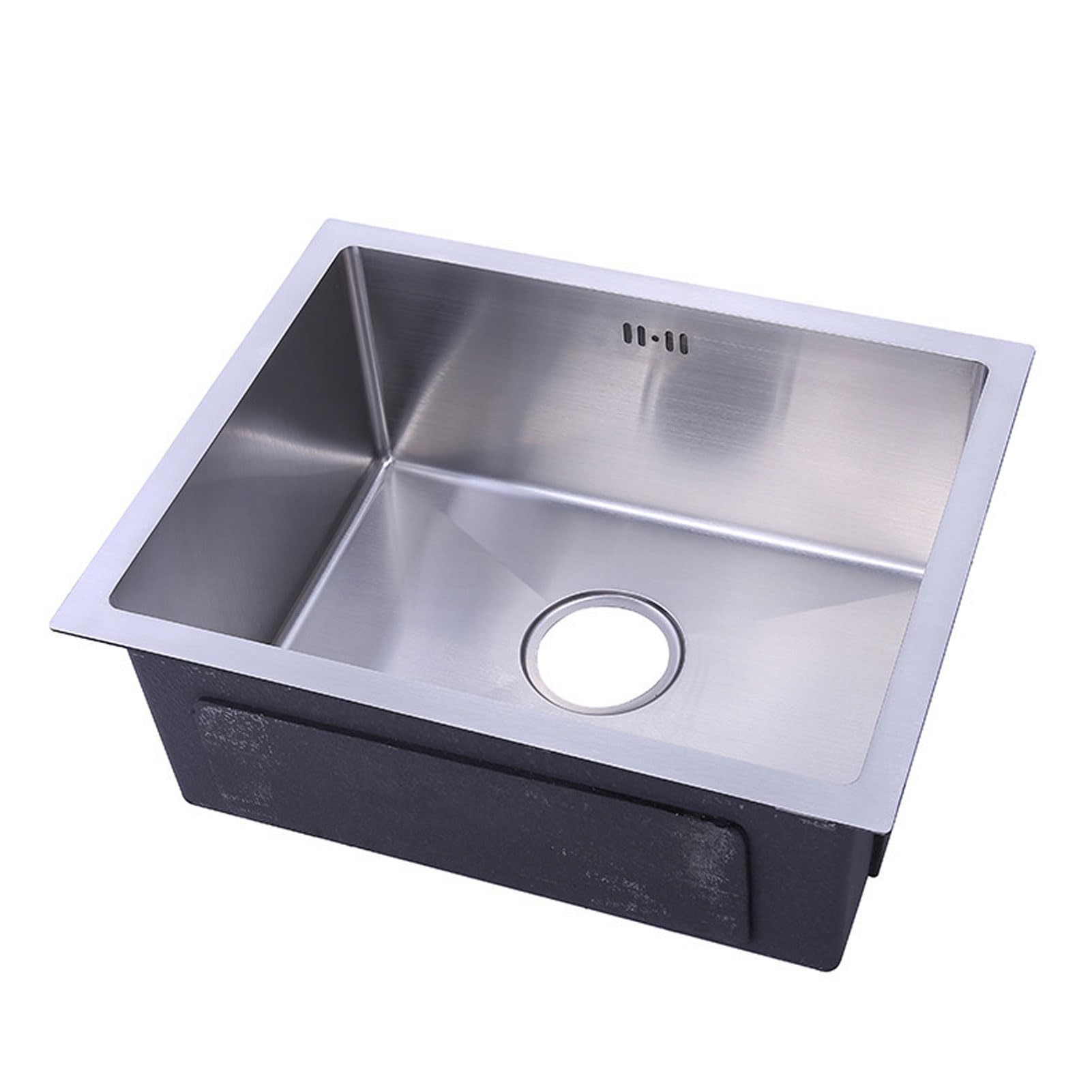 ZQFHSX Multifunctional Drop-In Stainless Steel Kitchen Sink Single Bowl Workstation for RV Prep Bar -& Stylish Design