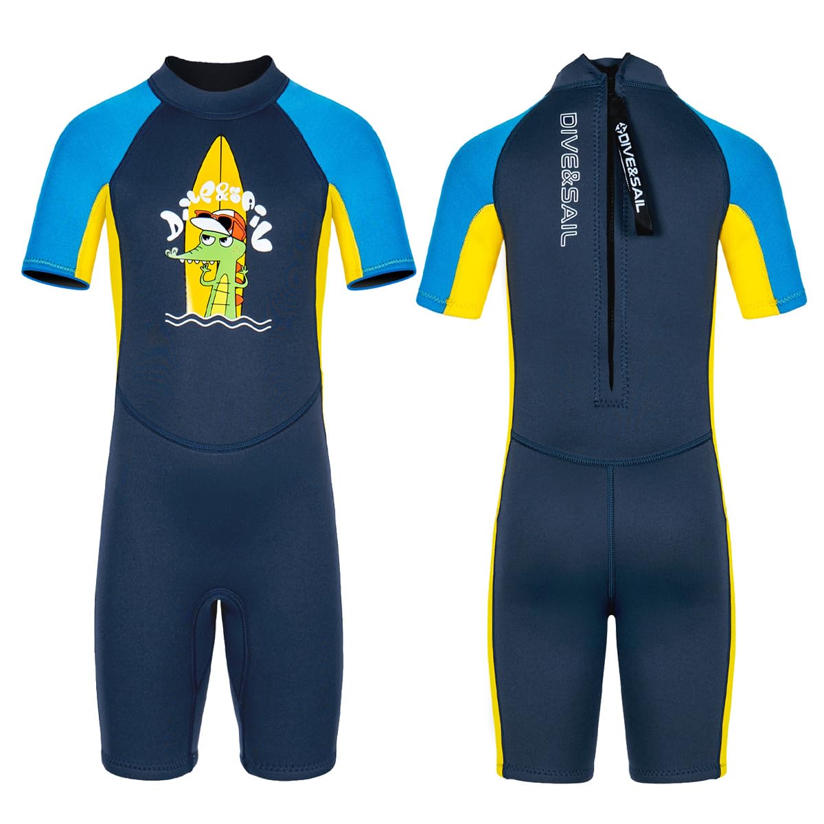 Amazon.com: Kids Wetsuit Shorty Suit for Boy Toddler 2.5mm