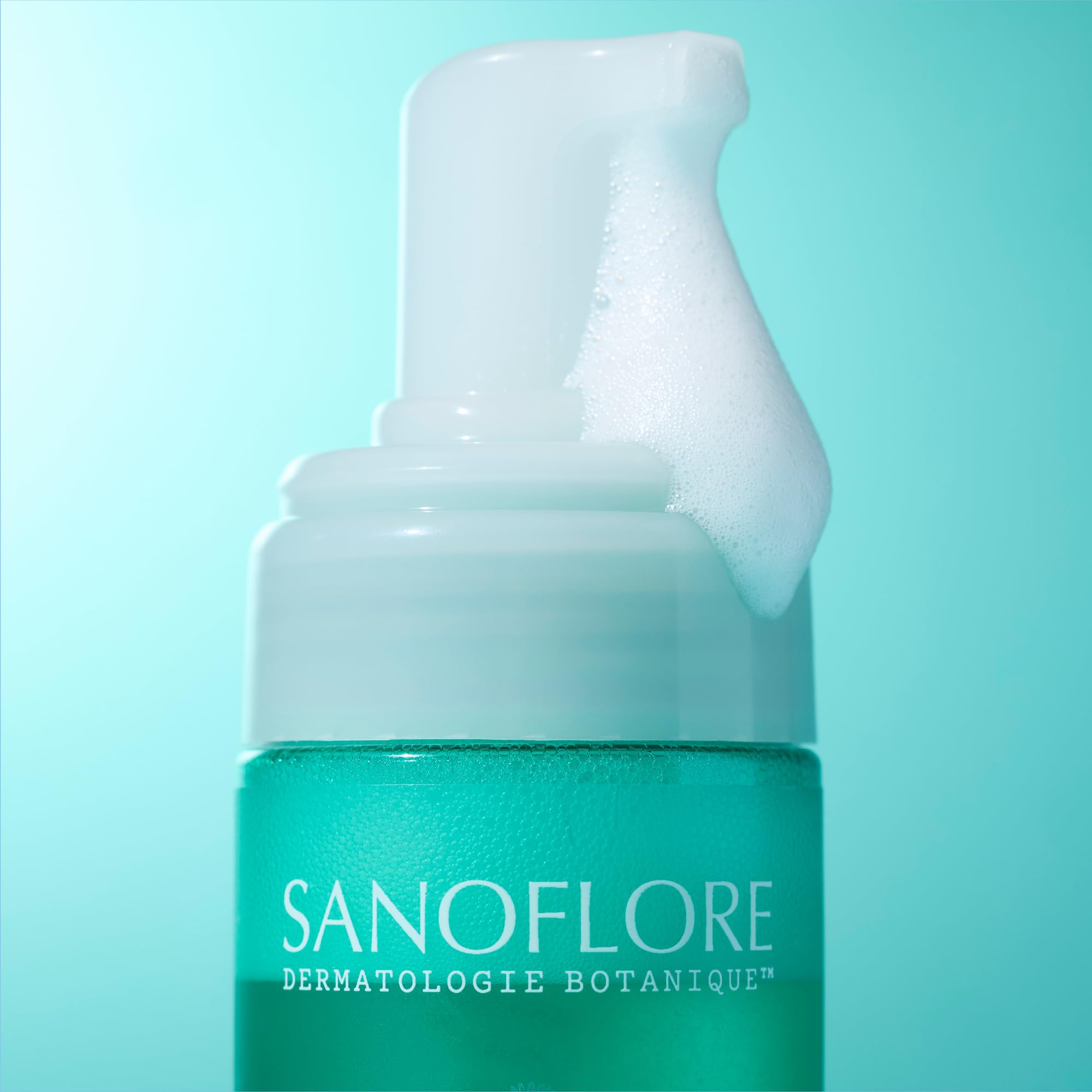 Sanoflore Magnifica Reinigungsschaum gegen Unreinheiten Bio – Gesicht für Mischhaut bis fettige Haut, 2 x 150 ml