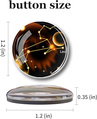 Miniatura 5 de 12 calcomanías de cristal para nevera, imanes de nevera, imanes fuertes para cocina, gabinete, lavavajillas, escuela y oficina, pizarra blanca (doce