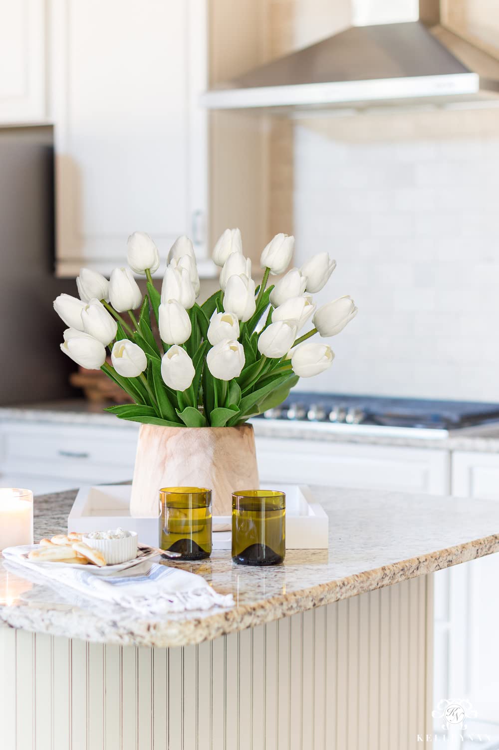 Tulipanes Artificiales Realistas - Pack De 10 Unidades Para Decorar Bodas, Hogar O Fiestas | Colores Vivos Y Sin Mantenimiento