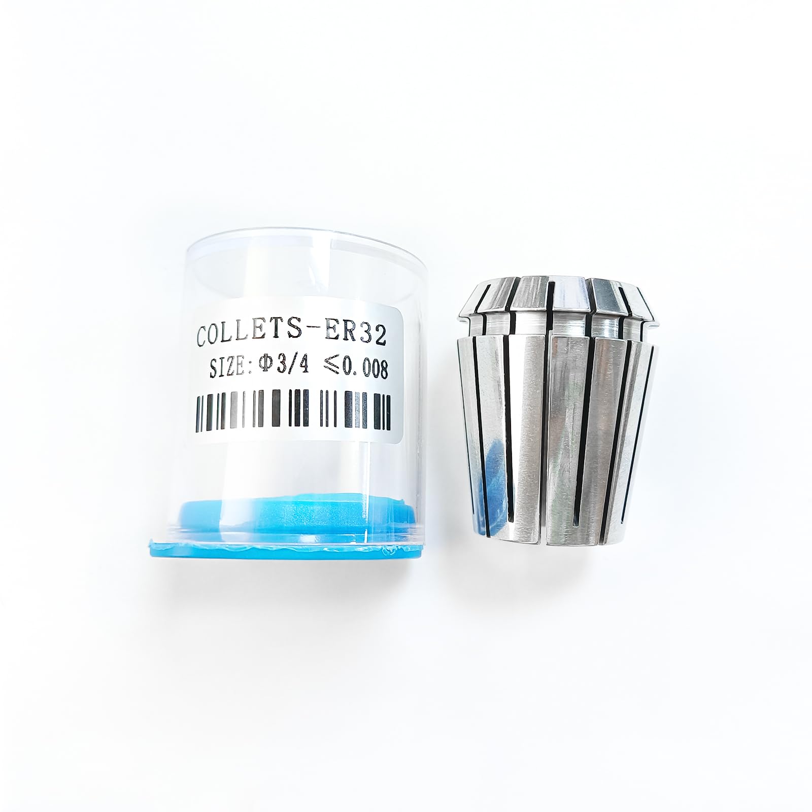 WEXWE Tools ER32 3/4 Inch Size High Precision Spring Collets Set, Accuracy Within 0.008 mm, router collets For CNC Milling Engraving Chuck Lathe Tool