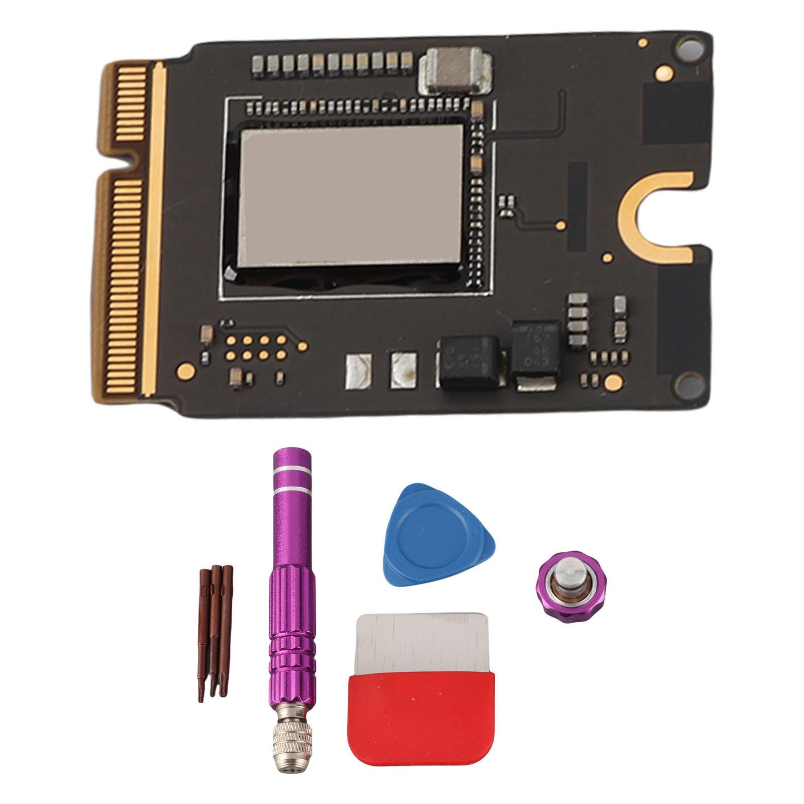Fafeicy Módulo Actualizado de 1 TB de Escritura a 3500 MB/s de Lectura de 3000 MB/s para M4 Mini SSD, con Interfaz ESATA y Unidad Híbrida Portátil para Disco Duro M4 Mini Pro SSD