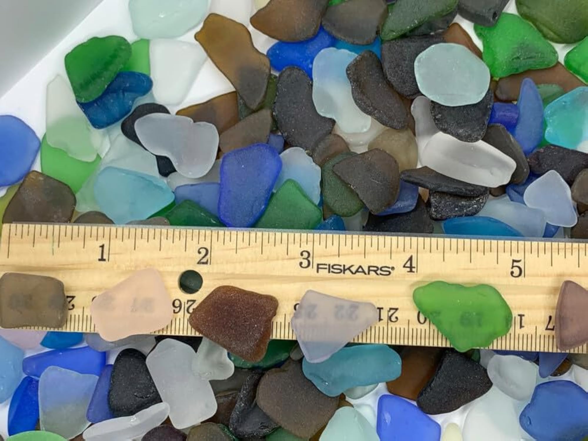 Mixed Size Sea Glass for Crafting and Decor