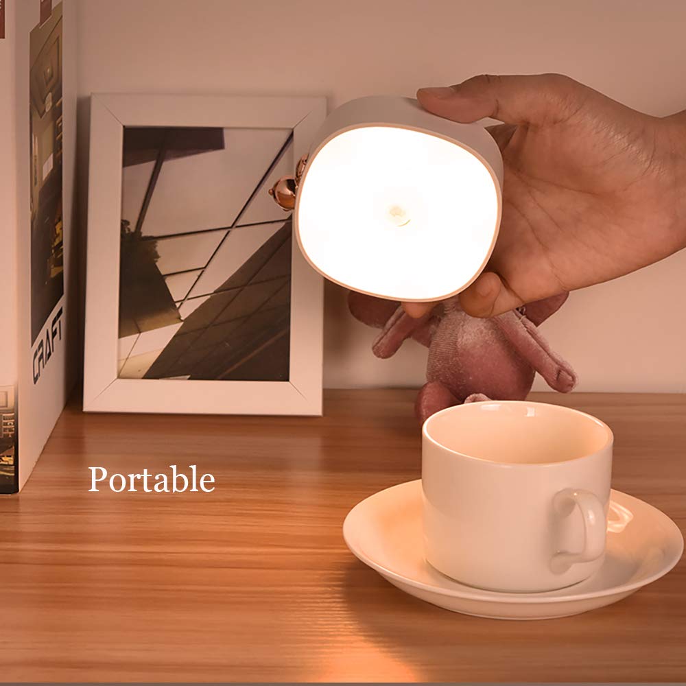 La luz del Sensor, Armario de luz, LED portátil Ligero de la Noche, 800Mah polímero de Litio de Litio, Cuentas de 5 LED, 3 Modos de Funcionamiento eficaz Consumo de energía, 2-Pack