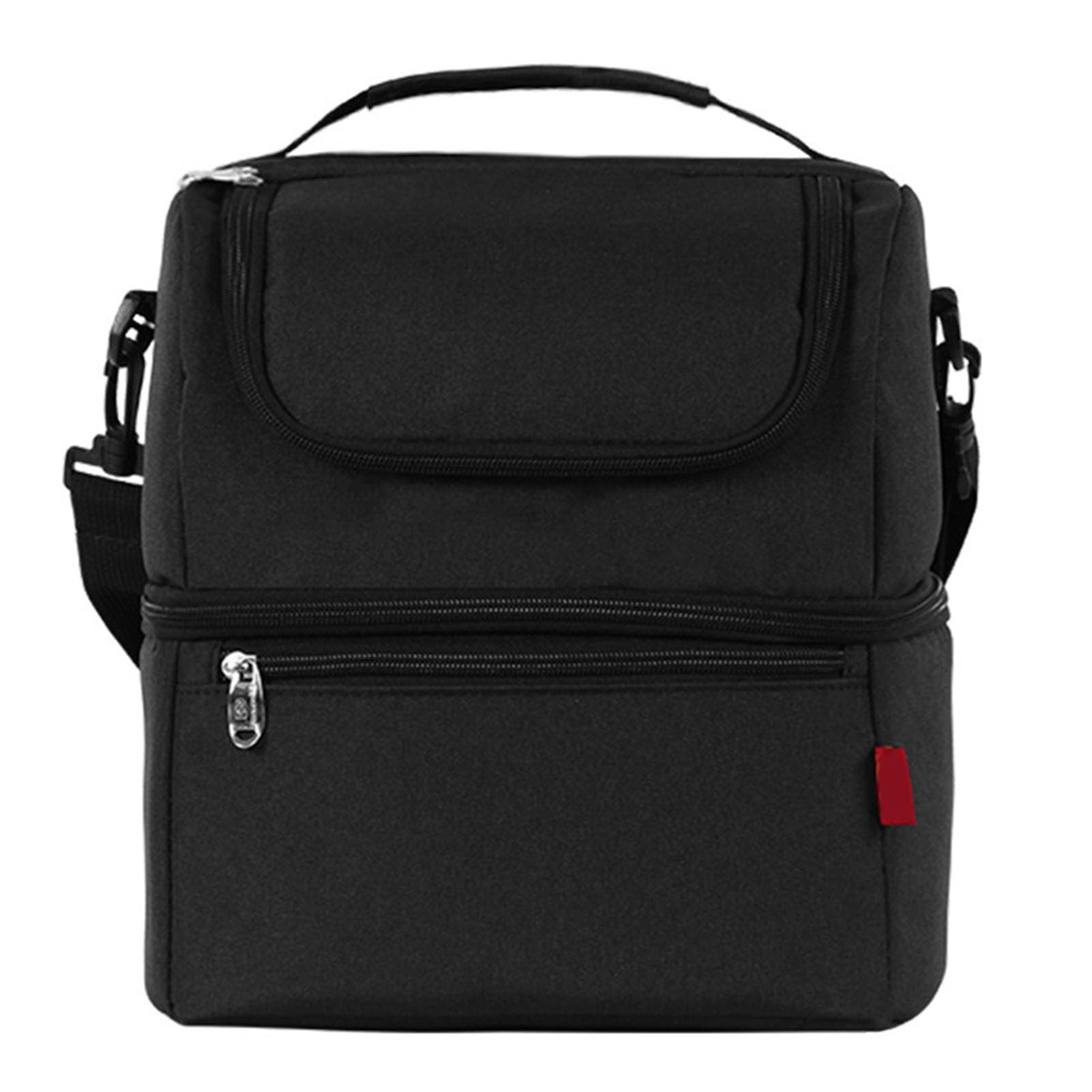 Wakects Borsa Termica Isolata a Doppio Strato, Impermeabile, con Tracolla, per Pranzo Campeggio BBQ Picnic, Uomo Donna