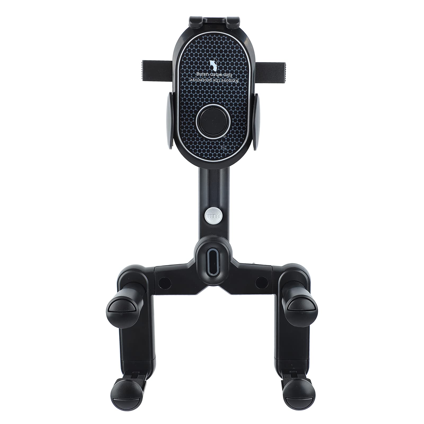 Beufee Rearview Mirror Phone Holder for Car, 360° Rotatable and Retractable Car Phone Holder Mount Universal Fit for Vehicle