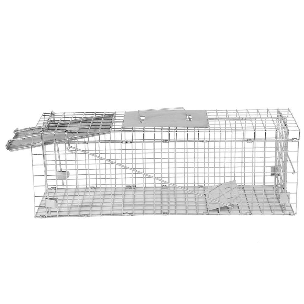 Gabbia per Trappola per Parassiti per Roditori Cattura Durevole per Topi Design Pieghevole per Uccelli per un Facile Trasporto 24 * 8,3 * 7,5 Pollici
