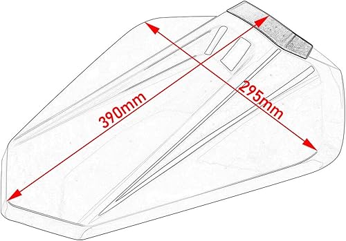 Miniatura 6 de Carenados de marco de motocicleta para KTM Duke 125 250 390 2017-2022 2017-2022 Carenado de carenado trasero del pasajero Accesorios de