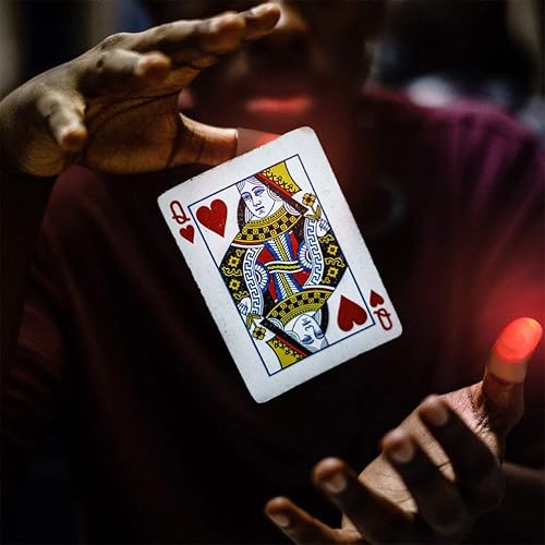 Miniatura 3 de NUOBESTY Juego de 15 luces para los dedos, cubierta para dedos, juguete de truco, puntas para pulgar, juguete espeluznante, accesorios de