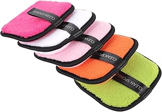 FRCOLOR 5 Pçs De Remoção De Maquiagem Esponja De Algodão Almofadas De Algodão Removedor De Maquiagem Puff Esponja De Limpeza Esponjas Faciais Para Limpeza De Maquiagem Tapete De Limpeza