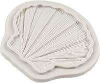 Vista 4 de Molde de silicona de concha de almeja, moldes de fondant de temática marina, molde de silicona para decoración de pasteles, decoración de cupcakes