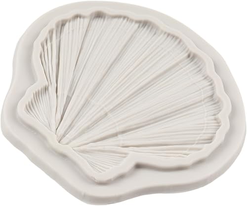 Miniatura 4 de Molde de silicona de concha de almeja, moldes de fondant de temática marina, molde de silicona para decoración de pasteles, decoración de cupcakes