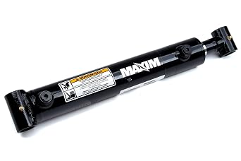 Maxim WT Welded Cylinder 3 Bore x 24 Stroke - 1.5 Rod Diameter, 3000 PSI with SAE #8 Port Size, Retracted 32 and Extended 56, 1" Pin Dia., 288342