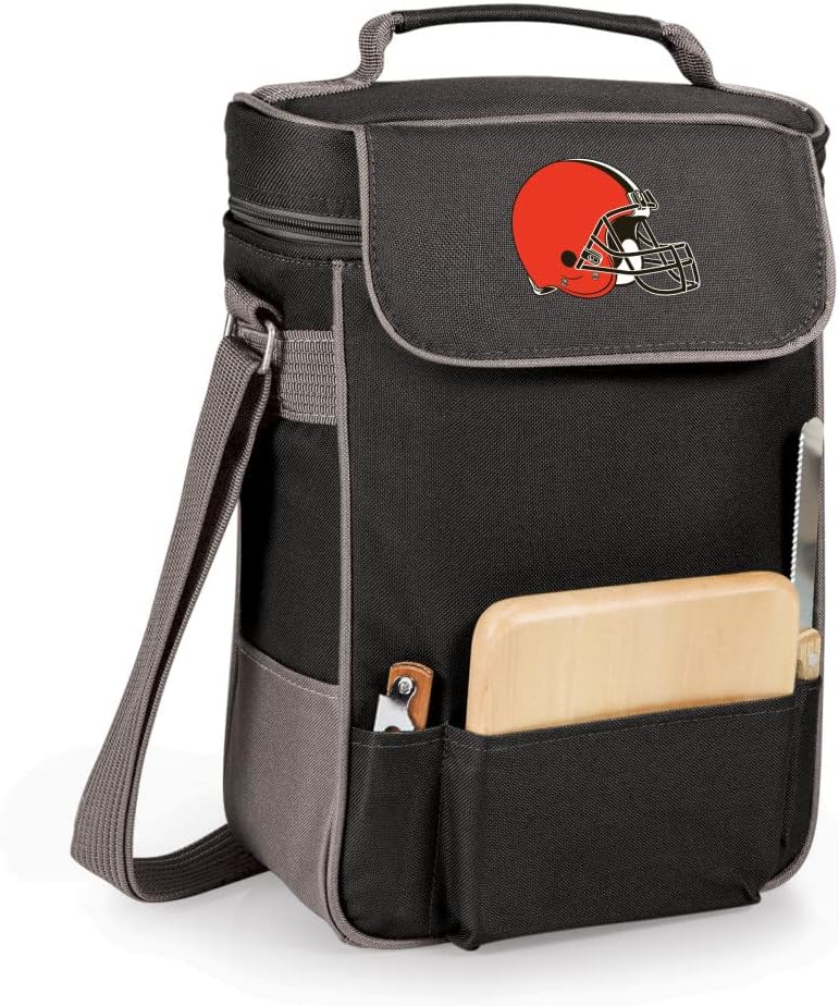 PICNIC TIME NFL Unisex-Adult NFL Duet Wine & Cheese Tote