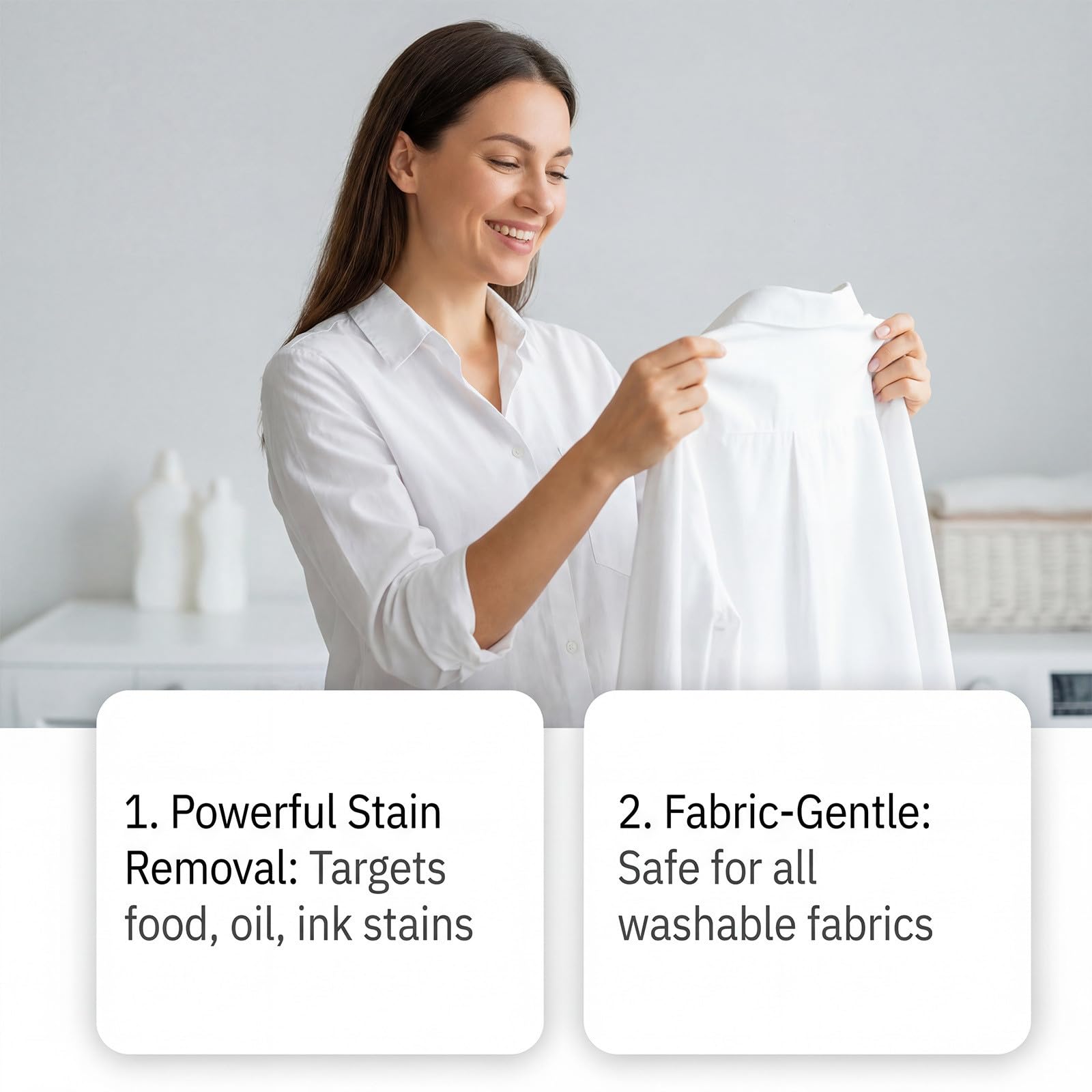 Fleckenentferner Kleidung, Emulgator Fleckenentferner Spray, Nichtionischer Emulgator Für Kleidung, Entfärber Für Weiße Wäsche, Entfernt Effektiv Fett, Make-Up Und Alle Hartnäckigen Flecken (3Pcs)