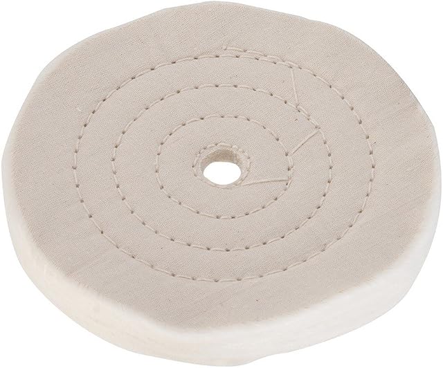 Silverline 633782 Double-Stitched Buffing Wheel 150 mm