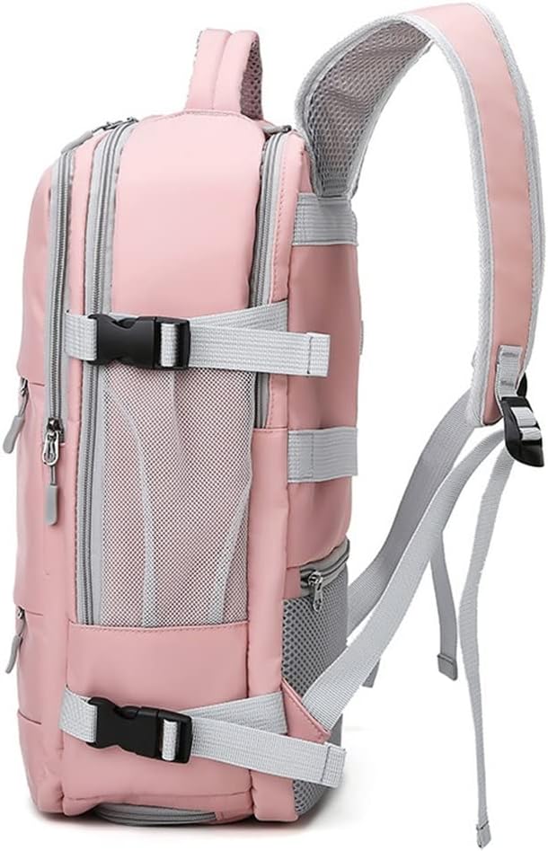 Women Travel Backpack Water Anti-Theft Stylish Casual Daypack Bag With Strap & Charging Port Backpack(D)