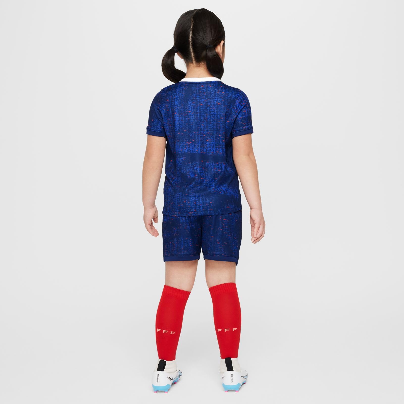 NIKE Zestaw trykotu piłkarskiego Uniseks - dzieci Fff 2025/26 Stadium Home Dreiteiliges Nike Replika Fußballtrikot-set für Jüngere Kinder