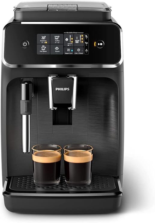PHILIPS Cafeteira Superautomática Série 1200 com Moedor de Café ...