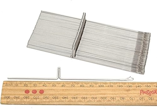 Miniatura 8 de Mollytek 50 agujas para máquina de tejer para KH-868 860 871 881 940 970 Agujas de tejer de acero inoxidable para máquina de tejer Agujas de