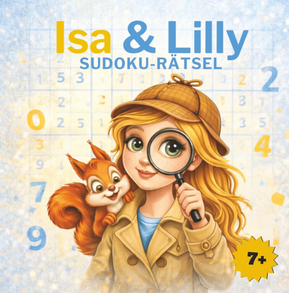 Isa & Lilly – Sudoku-Rätsel für Kinder ab 7 Jahren: „Mehr als nur Sudoku“ – 72 Sudoku- und Logikrätsel für Kinder ab 7 Jahren mit steigendem ... (Isa & Lilly entdecken die Welt)